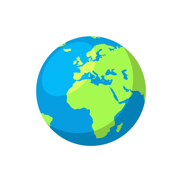 earth globe  illustration