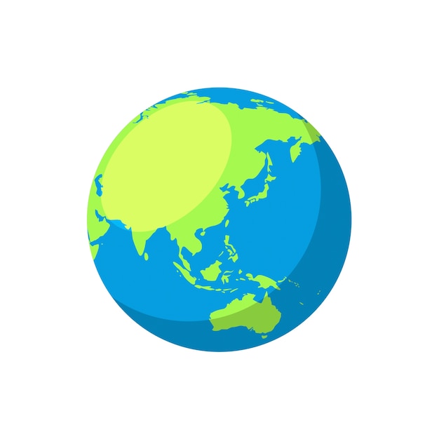 Earth globe  illustration