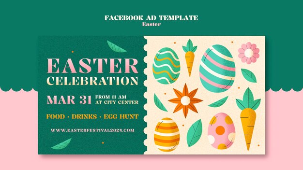 Easter template design