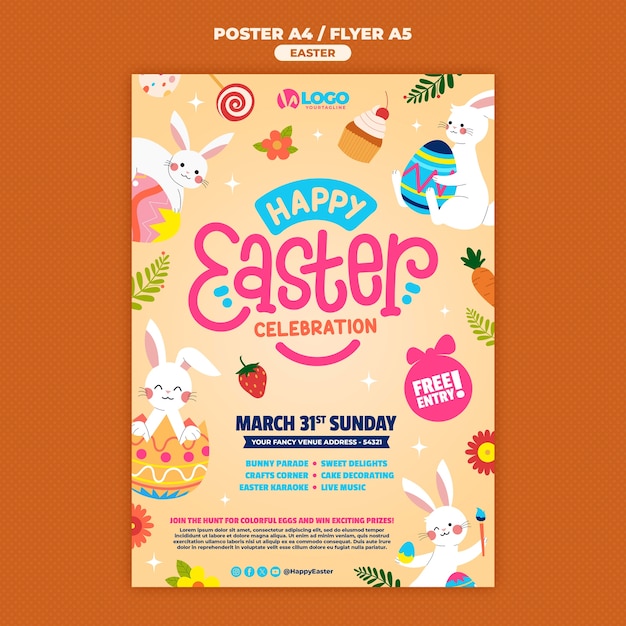 easter template design