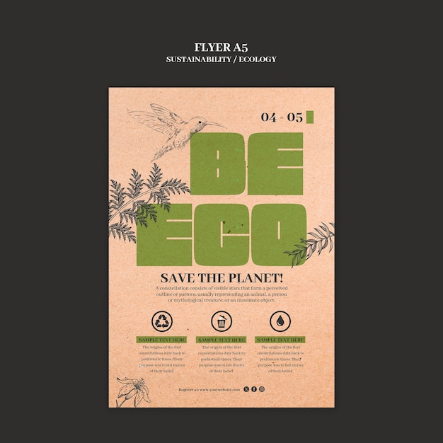 Ecology concept template