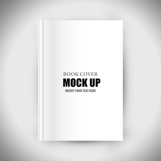 Free PSD editable book cover template