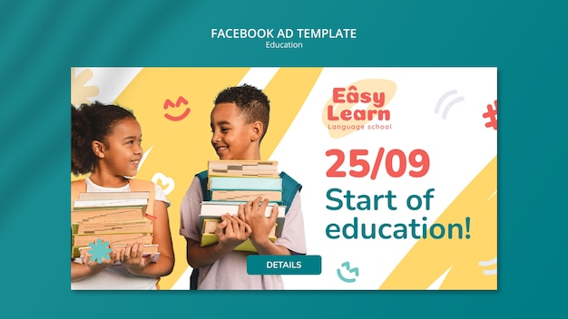 Education template design