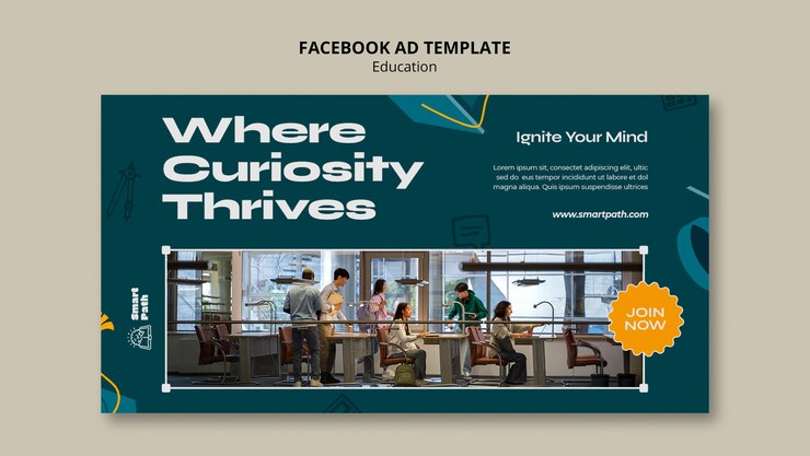 Free PSD education  template design