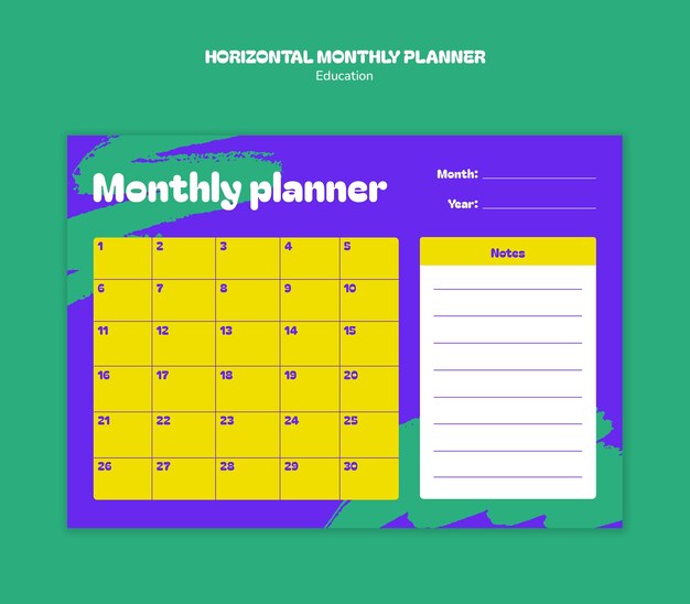 education template design