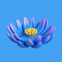 PSD gratuito l'icona del fiore d'egitto