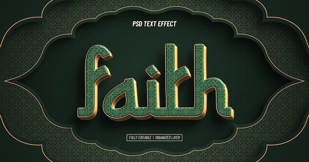 Free PSD eid al adha mubarak text effect