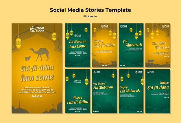 Eid al adha social media post