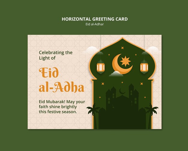 eid al-adha template design