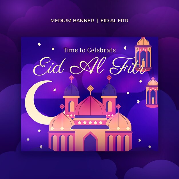 eid al fitr template design