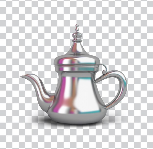 Eid Teapot Right Side