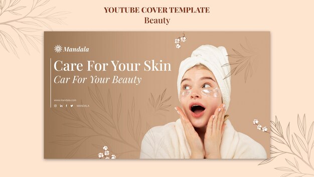 elegant beauty template design