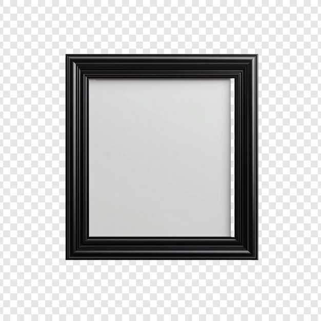 Elegant Black Square Frame Mockup Perfect for design presentations or showcasing your artwork A versatile and stylish frame