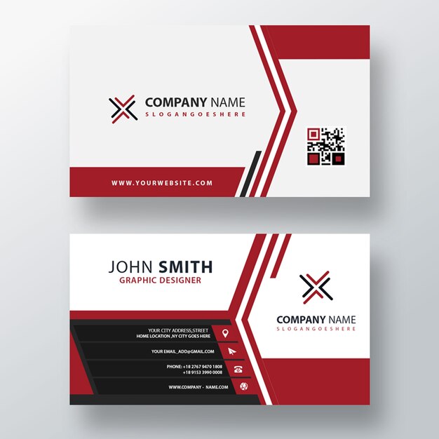 Free PSD elegant business card template