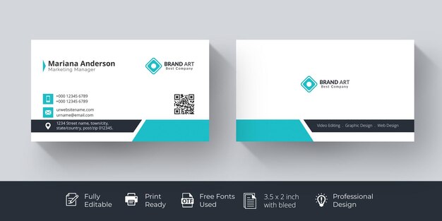 Elegant business card