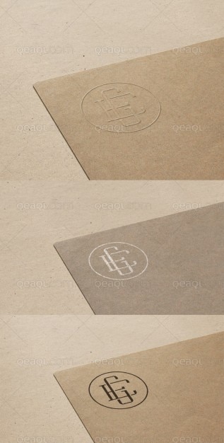 PSD gratuito elegante logo mock up