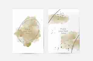 Free PSD elegant wedding invitation card template