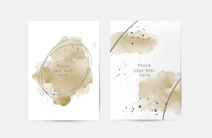 Free PSD elegant wedding invitation card template