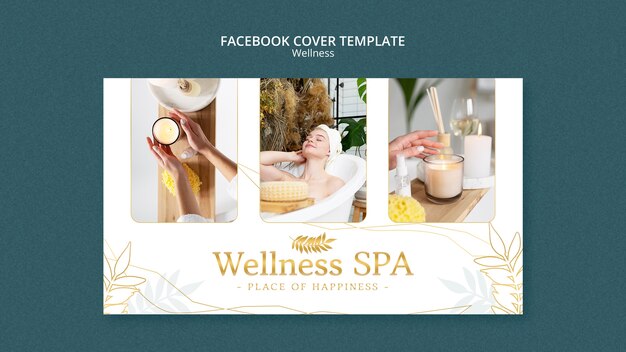 Elegant wellness template design