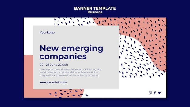 Emerging companies banner