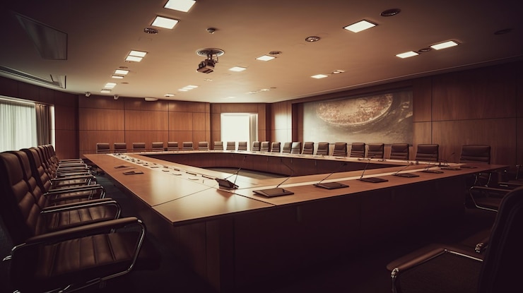 無料PSD 空の会議室 生成 ai