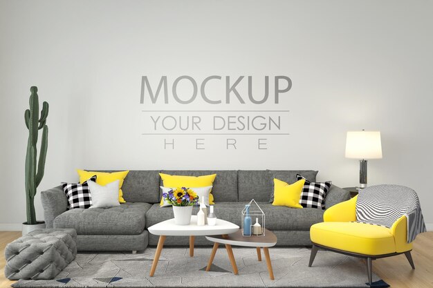 Download Free Psd Realistic Sofa Mock Up