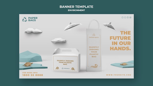 Environment Banner Template – Free PSD Download