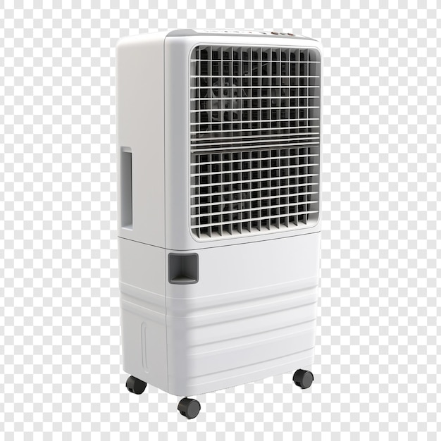 Evaporative cooler isolated on transparent background