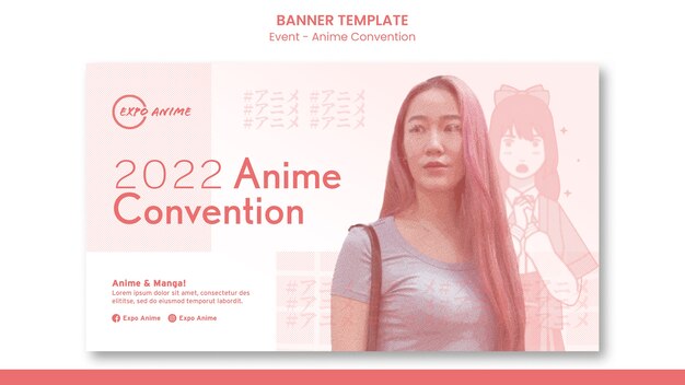 Event design banner template