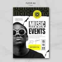 Free PSD event flyer template design