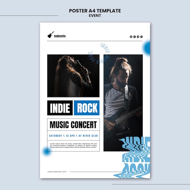 Event poster template