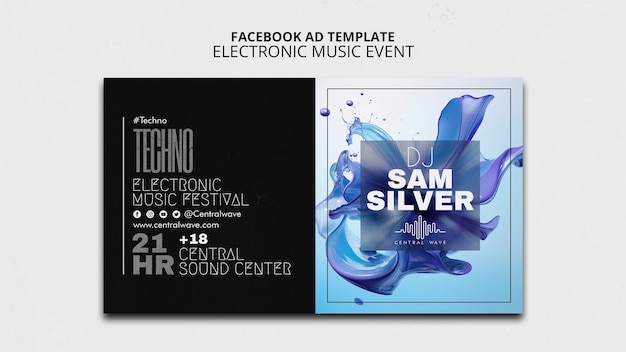 Free PSD event  template design