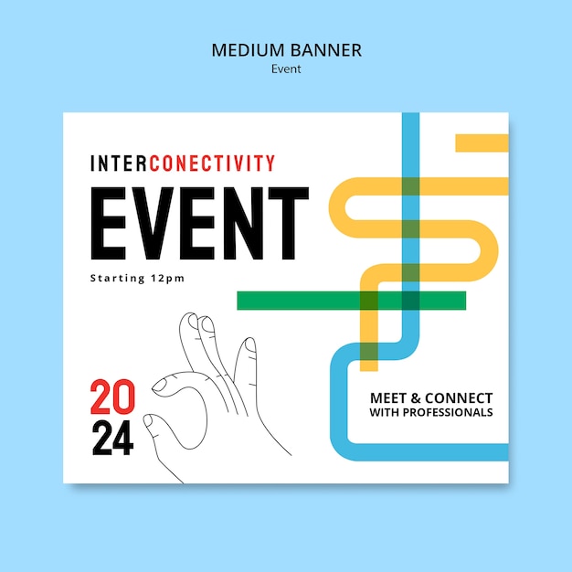 Free PSD event template design