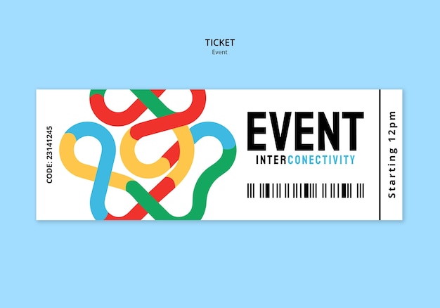 Free PSD event template design