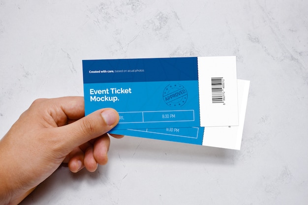 Download Event Ticket Mockup Images Free Vectors Stock Photos Psd