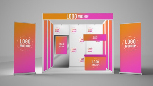 Download Trade Show Booth Psd 50 High Quality Free Psd Templates For Download