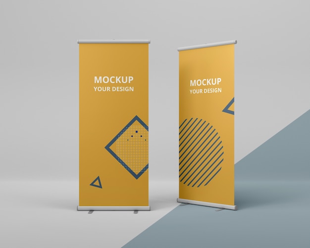 Exhibition stand mock-up assortment