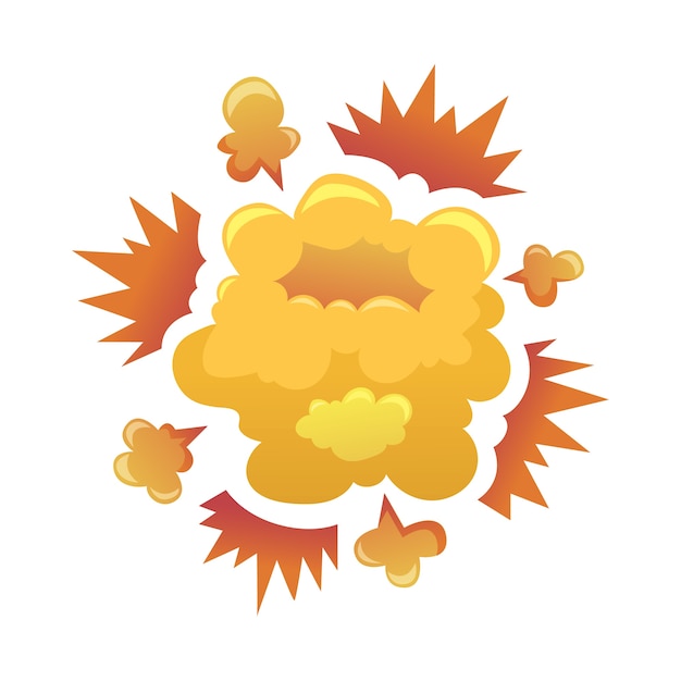 Explosion effect isolated