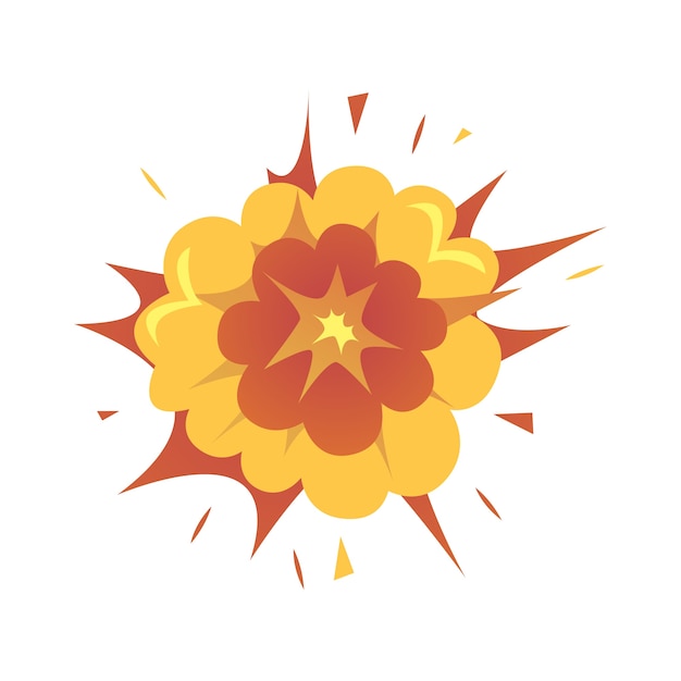 Explosion effect isolated