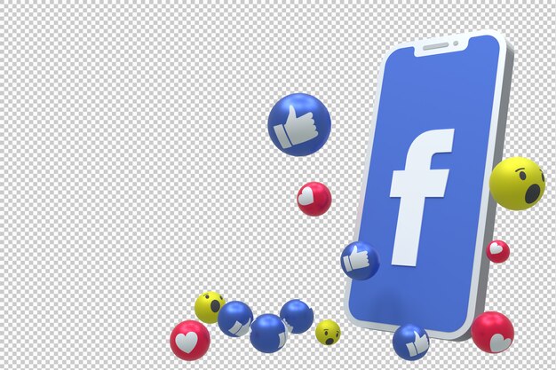 Premium Psd Facebook Logo Isolated 3d Rendering