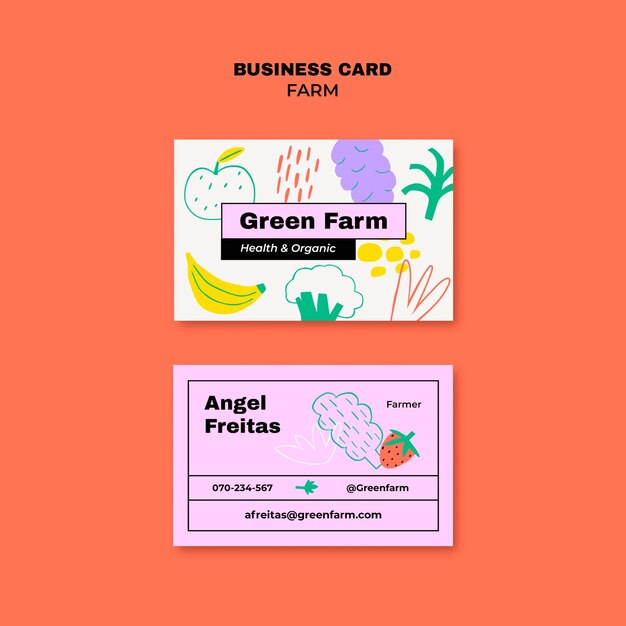 farm  template design