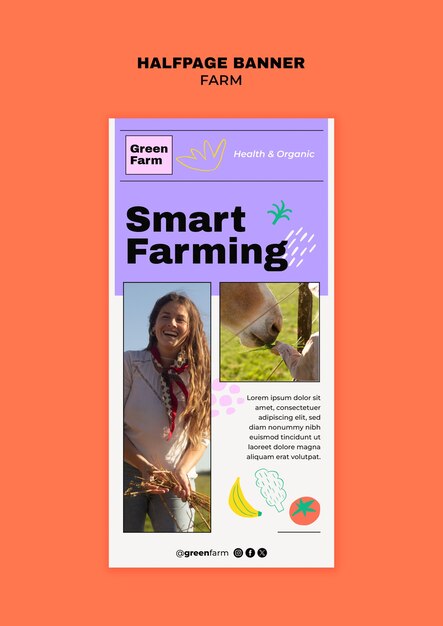 farm  template design
