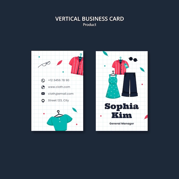 Free PSD fashion product template design