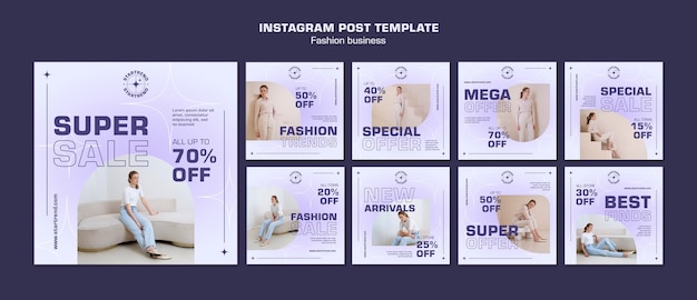 ファッションセールInstagram投稿コレクション