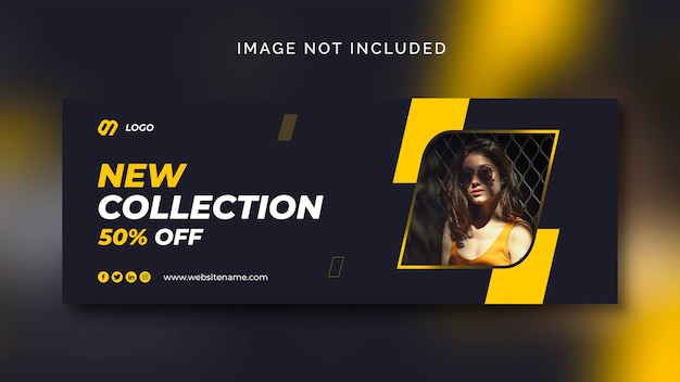 Fashion sale social medi abanner or social media template