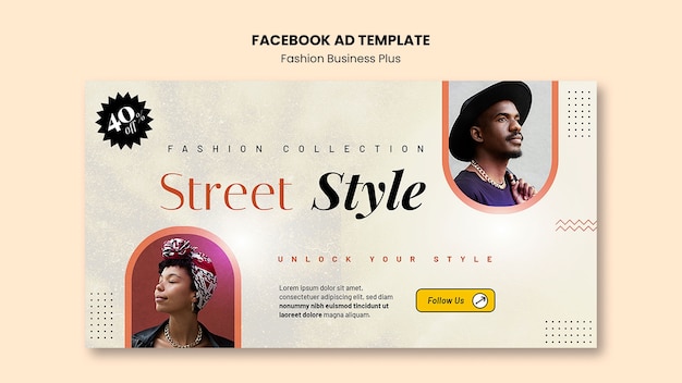 Fashion and Street Style Social Media Promo Template: Showcase Your Trendsetting Clothes with Style