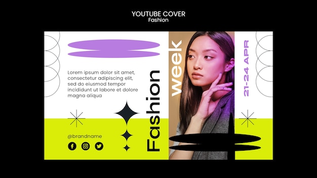 Free PSD fashion  template deisgn