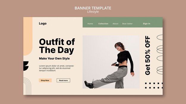 Fashion template design