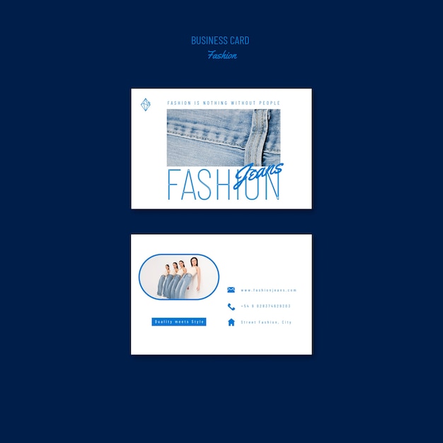 Fashion template design