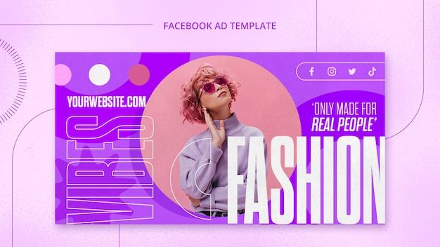 PSD gratuito design del modello di moda